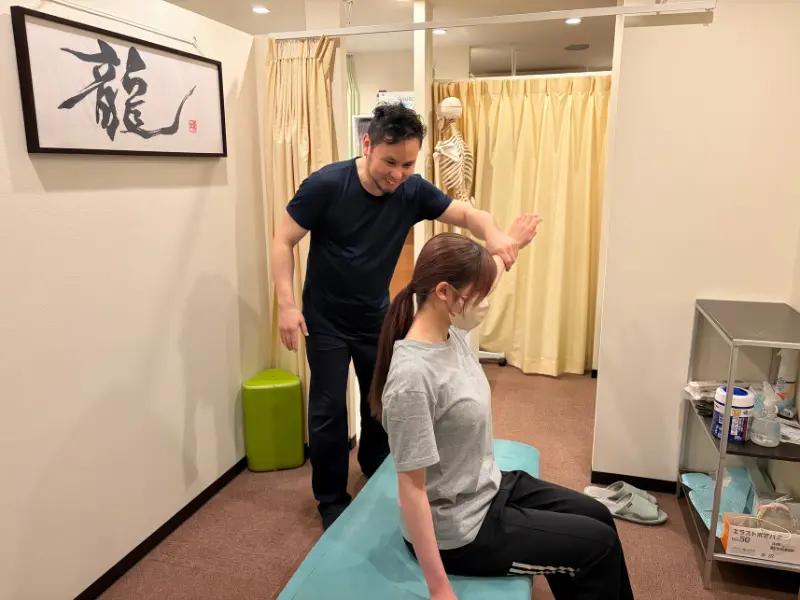 重心と軸のタイプを判定する検査
